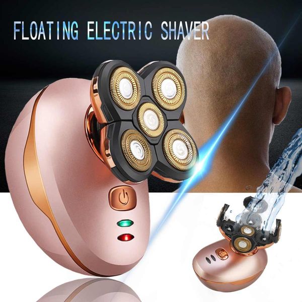 

electric shaver 5d head razor for men beard hair bald trimmer usb rechargeable 5 blade shaving machine washable hair clipper