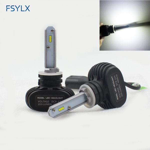 

fsylx h27 880 881 led headlight bulb for kia sportage rio accent tucson fog light lamps 881 880 car led headlight for