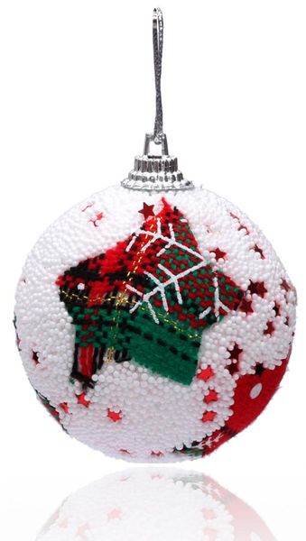 

christmas decoration, 60mm christmas ball/ornament nut & red pine cone, 6/pack