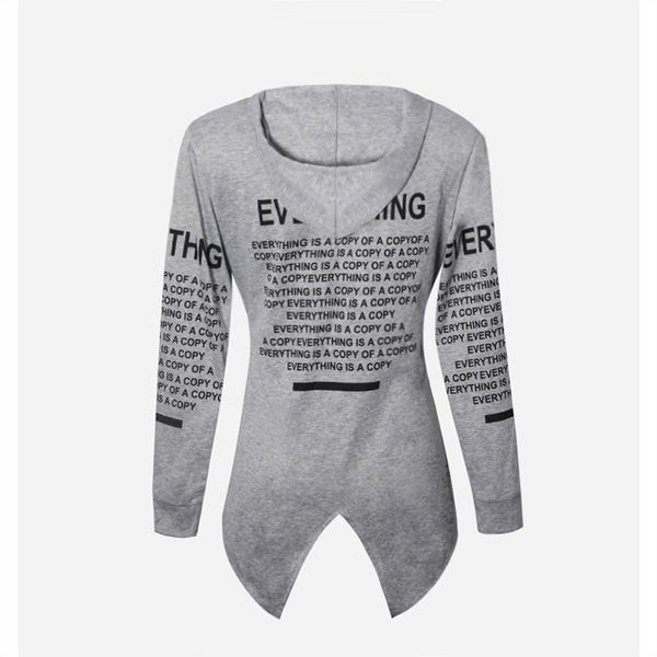 

кардиган толстовки для женщин с длинным рукавом женская толстовка с буквой печати спортивные толстовки молодежные свитера топы большой разме, Black