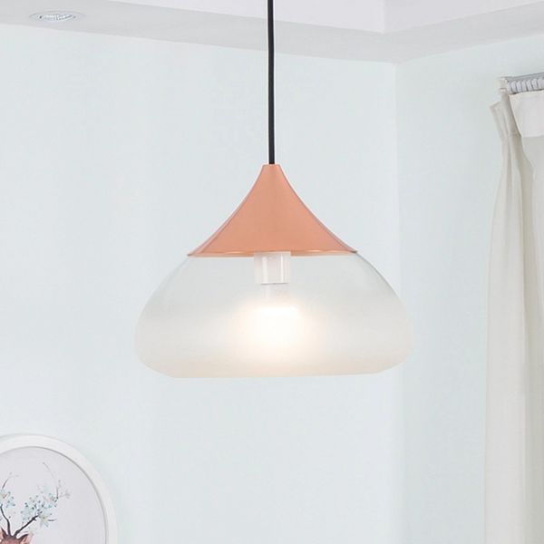 

ресторан бар-кафе домашний декор освещение nordic simple glass металла люстра