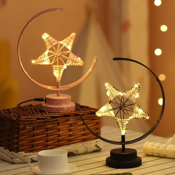 

3d night light cute star design led kids gift toy baby bedroom decoration lamp indoor light warm night light for bedroom decor