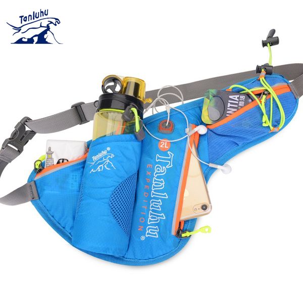 

tanluhu 371 men women water-resistant running jogging cycling marathon climbing sports waist bag water bag