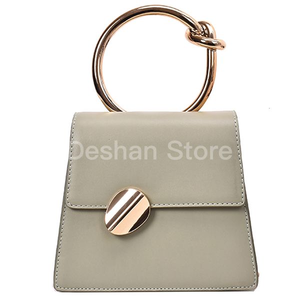 

female elegant metal tote bag 2019 fashion new quality pu leather women's designer handbag lock chain shoulder messenger