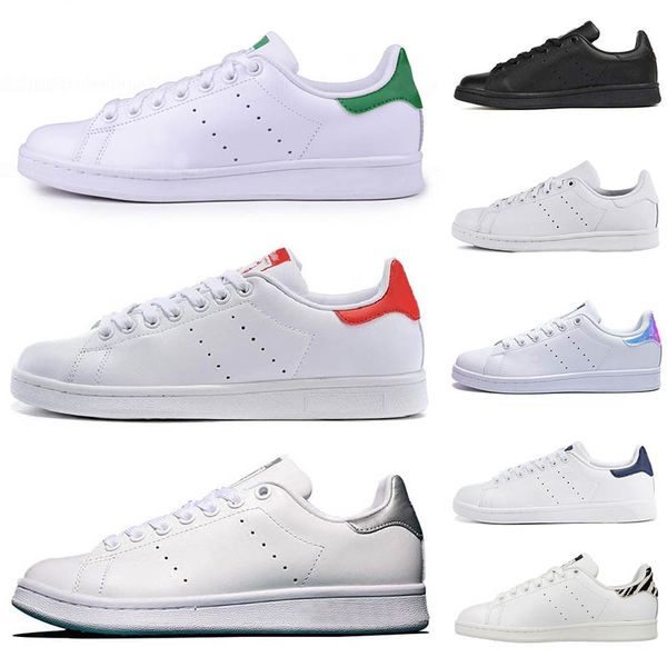 

2020 smith casual shoes raf simons stan smiths spring copper white green black fashion leather brand women wen shoes size 36-45