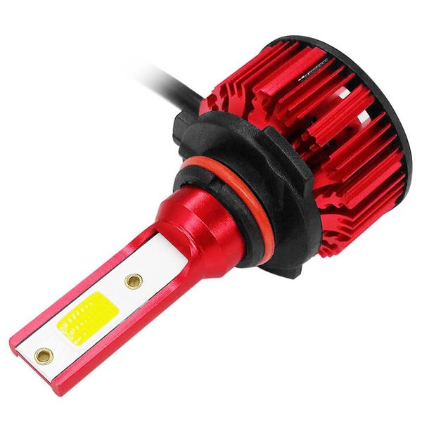 

q1-hb3/9005/h10 car led headlight bulb 50w ip68 6000k 6000 lumens extremely bright chips conversion kit