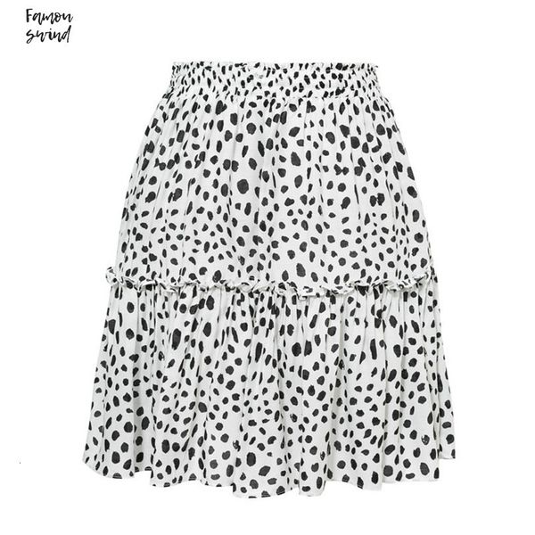 

sollinarry красный юбка оборка leopard лето женщины сексуального boho мини-юбка из натуральной кожи casual линии высокой талии девочка юбки, Black