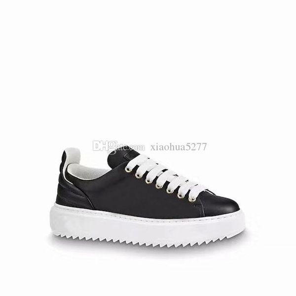

fashion and quality new leather casual shoes women designer sneakers shoes genuine leather fashion mixed color original box 35-40, Black