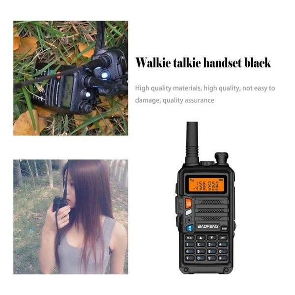 

au plug high power 8watts portable walkie talkie 10km long range cb radio transceiver for hunt forest city upgrade 5r