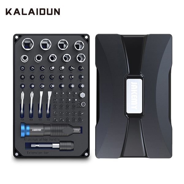 

kalaidun ratchet screwdriver set 60 in 1 precision screw driver bit magnetic torx hex bits screwdrivers holder repair tools kit