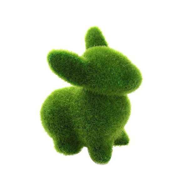 

creative turf handmade animal shape turf grass for home office ornament