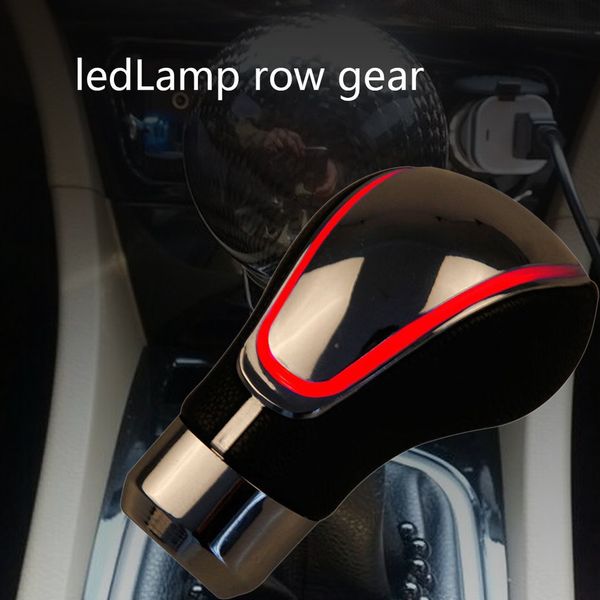 

car styling new touch activation sensor car shift lever knob gear head head touch illuminating podium