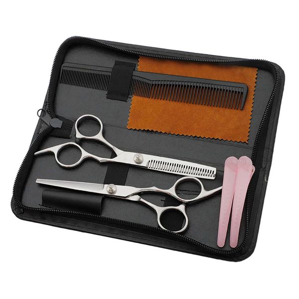 

8pc professional salon hair cutting scissors thinner barber shears kit