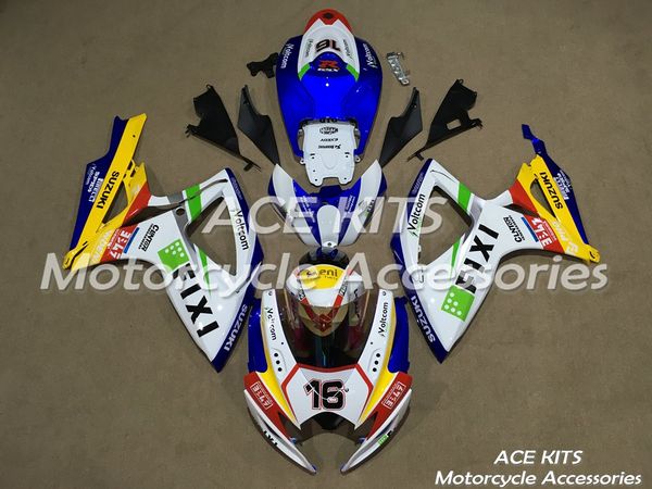 

nem abc lnjection fairing bodywork fit for suzuki gsxr 600 gsxr750 k6 06 07 gsxr-600 gsxr750 2006 2007 all sorts of color no.a13