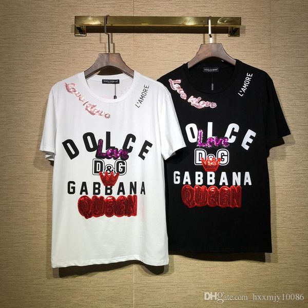 

2019 luxury new fa hion de igner clothe europe italy collaborate roma pecial edition t hirt men women t hirt ca ual cotton tee top