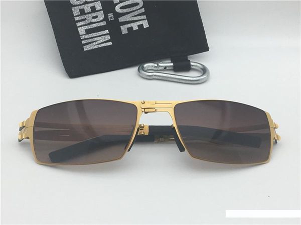 

солнцезащитные очки для мужчин германии дизайнерских солнцезащитных очков для женщин ic! память сплав металл из нержавеющей стали квадратных, White;black