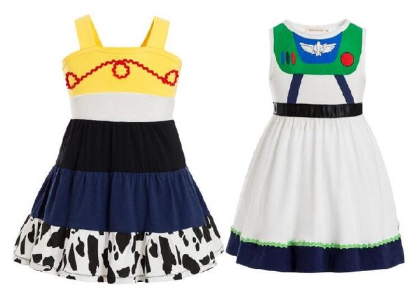 

and beyond jessie costume 3 child buzz costume cowgirl jessie tunic tank dress toddler dresses, Red;yellow