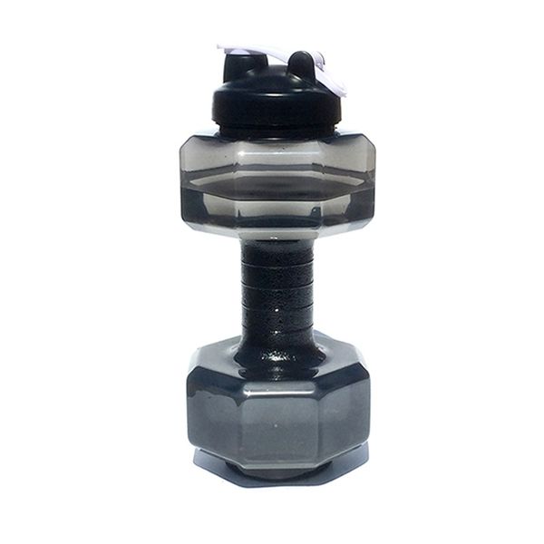 

gym sports equipments water bottle outdoor fitness kettle camping bicycle 2.5l large capacity dumbbells shaped plastic