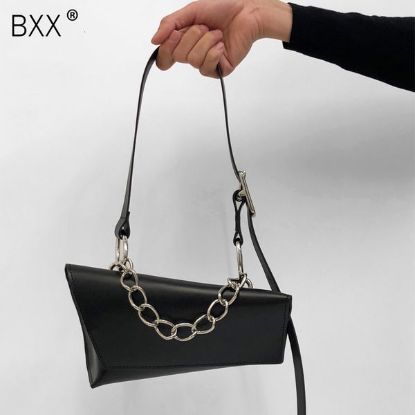 

bxx] pu leather crossbody bags for women 2019 brand designer irregular chain messenger shoulder bag handbags and purses hj151