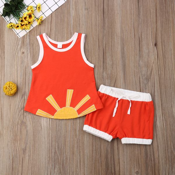 

младенческая мальчики малыш братья sun top sling жилет брюки шорты sunsuit одежда, White