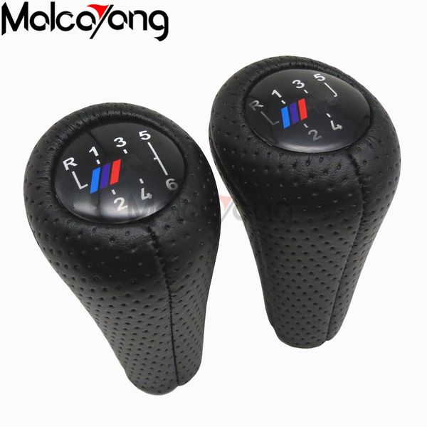 

5 6 speed gear shift knob lever pen handle with m logo for 1 3 5 6 series e30 e32 e34 e36 e38 e39 e46 e53 e60 e63 e83 e84