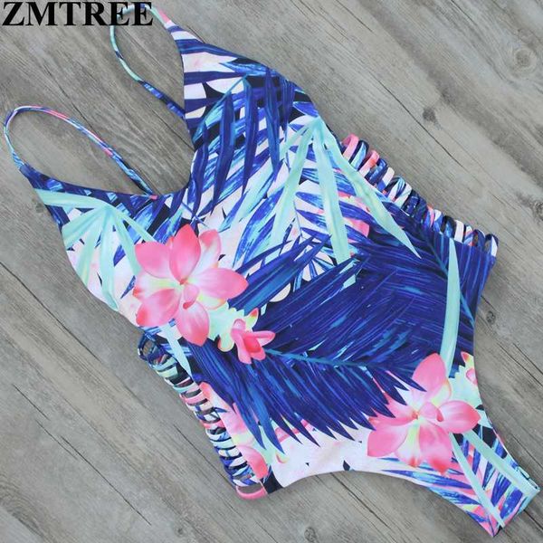 

zmtree summer bandage beachwear one piece swimsuit bathing suit women one-piece brazilian swimwear beach swim wear, White;black