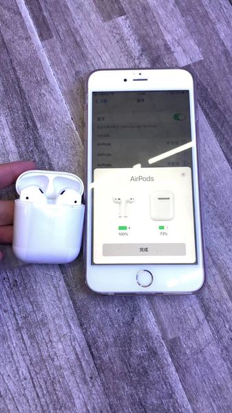 

С W1 chip1.1 AirPods поколения 2 Bluetooth двойной наушник наушники беспроводные гарнитуры с д