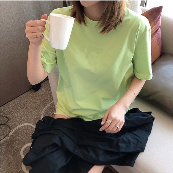 

women's t shirts green avocado women tshirt ladies tee shirts kawaii ulzzang fashion custom dropshipping, White