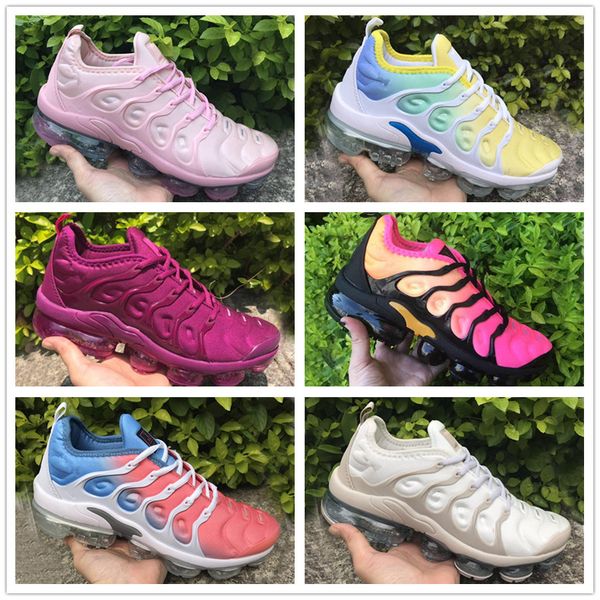 

2019 tn plus bumblebee mens women geometric active fuchsia black white lemon lime usa game royal wolf grey trainers sports sneakers 36-45
