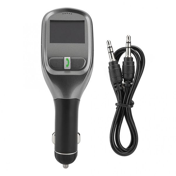 

g11 car bluetooth mp3 player fm transmitter hands-call big curved screen support fm tf card / u disk music player