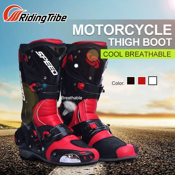 

riding tribe motorcycle riding boots tribe motocross off-road racing long shoes boots outdoor sports motorbike accessory