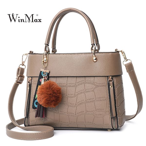 

leather women handbag desinger female shoulder bag ladies messenger bag fashion tote bags for women 2018 handbags bolsas