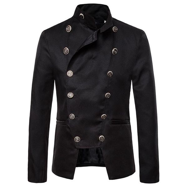 

men's autumn daily performance dresses nightclub men's hosting ceremony studio coat suit, White;black