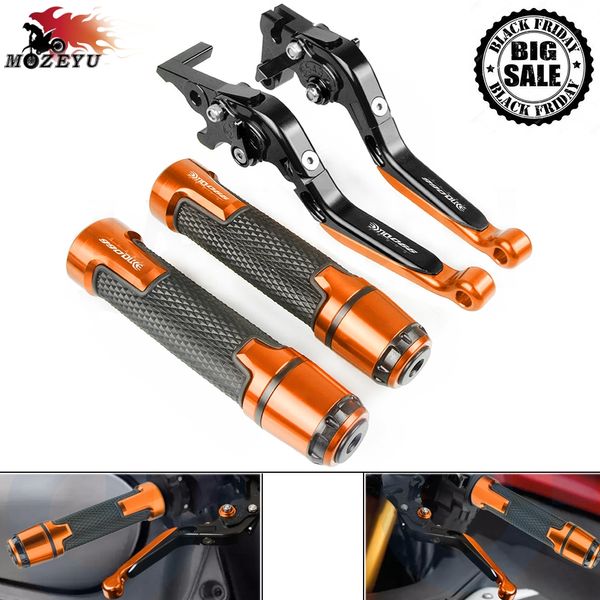 

for 990 super duke 2005-2012 2011 2010 2009 2008 2007 2006 motorcycle cnc brake clutch lever and handle bar grips handbar