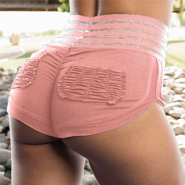 

salspor women fitness shorts high waist print shorts female skinny buttocks push up lace short summer, White;black