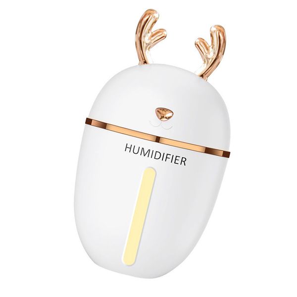 

new 450ml air humidifier with battery aroma car diffuser household usb fog make silent humidification multi-color breathing 8z