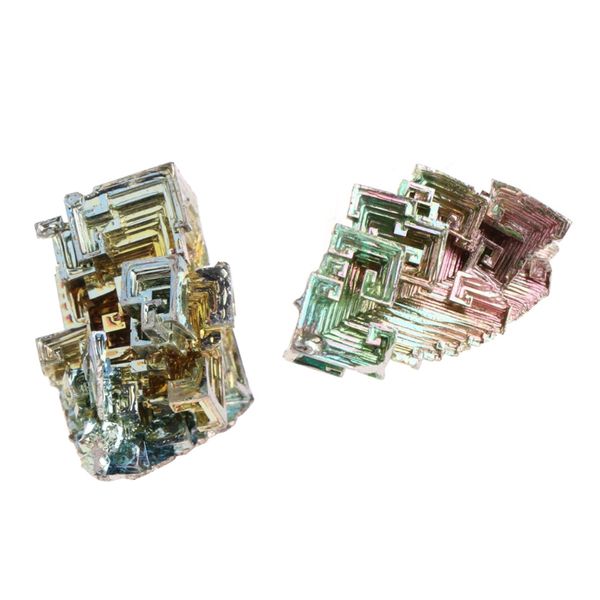 

20g 50g bismuth rainbow bright crystal geode each weight bi mineral
