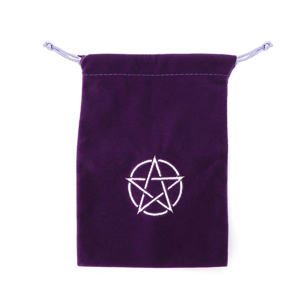 

velvet pentagram таро сумка для хранения настольные игры карты вышивки drawstring пакет другие товары для гольфа