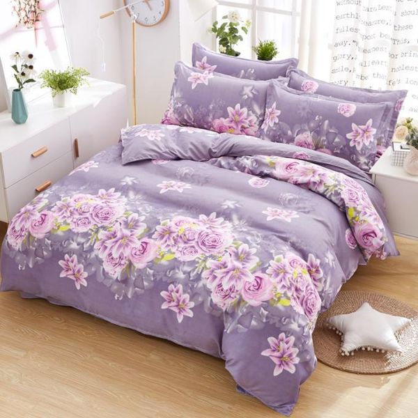 

100% microfiber fabric summer throw quilts comforter starry printed  king size bed cover sheets soft blanket single quilts