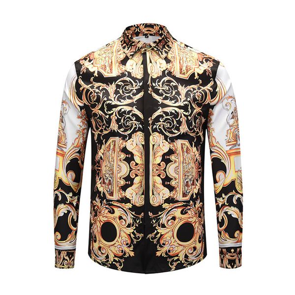 

brand new дизайнер моды для мужчин случайные рубашки платье медуза с длинными рукавами случайные slim fit мужские роскошные социальные рубаш, White;black