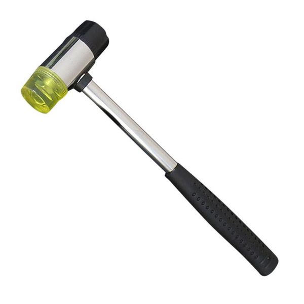 

25mm double face soft tap rubber hammer mallet diy leather tool