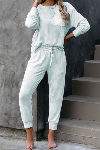 

dhl for pajamas tiedye for girl pyjama korte sets met ronde hals en tie-dye bleach tie dye black shirt pure plat in stock, White;black