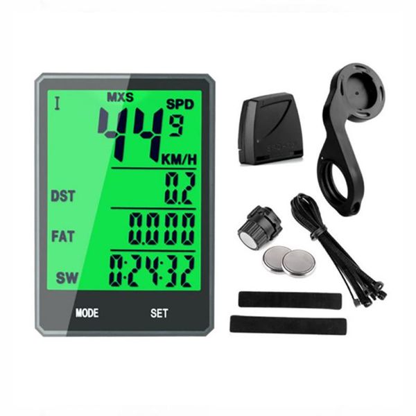 

new 2.8 inch bike wireless computer rainproof multifunction riding bicycle odometer cycling speedometer satch backlight