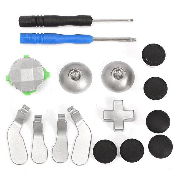 T8/ Tournevis T6/ Tournevis pour Manette Xbox One Elite r/éparation pi/èces 2/ Packs de Remplacement Noir Pare-Chocs d/éclencheurs Boutons