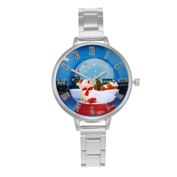 

girls quartz watch couple watch alloy strap round dial watches great xmas christmas gifts ll@17, Slivery;brown