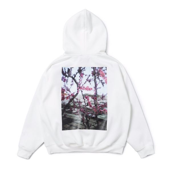 

2 colors mens designer hoodies sweater fear of god fog essentials floral p print hoodie sweatshirt hooded pullover long sleeve, Black