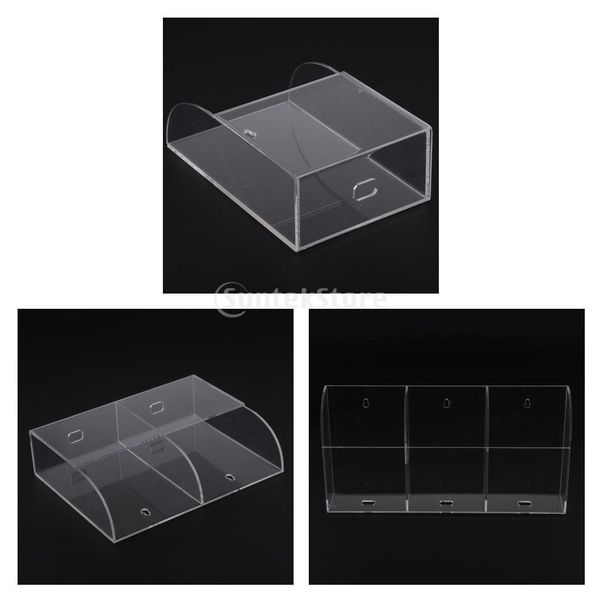 

3pcs wall mounted storage case remote control mobile phone plug stand holder