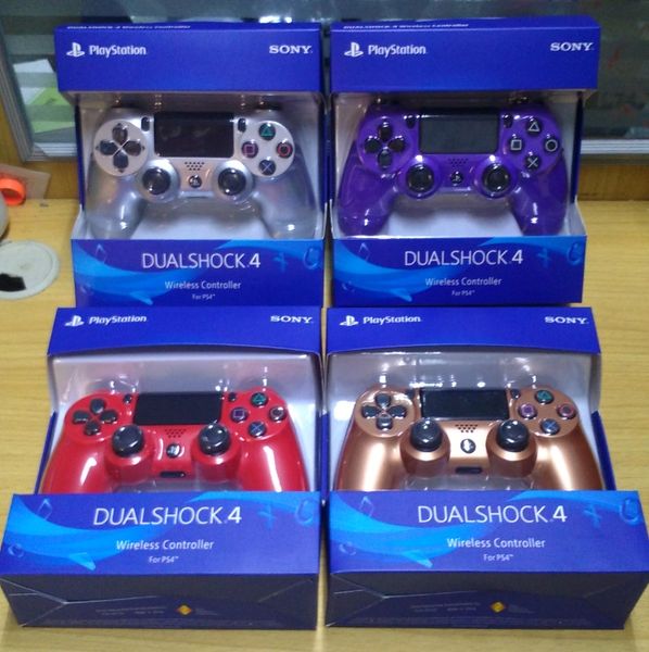 

18 colors ps4 wireless bluetooth game gamepad shock4 controller playstation for ps4 game controller with new retail package