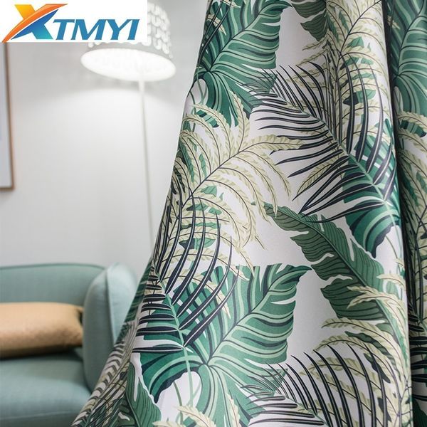 2019 Tropical Blackout Curtains For Living Room Bedroom Window