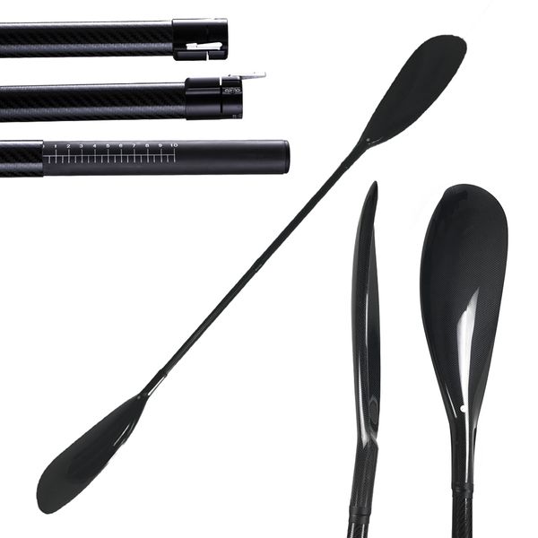 

2-piece round sharf j-series kayak paddle carbon fiber kayak paddle with ferrule system